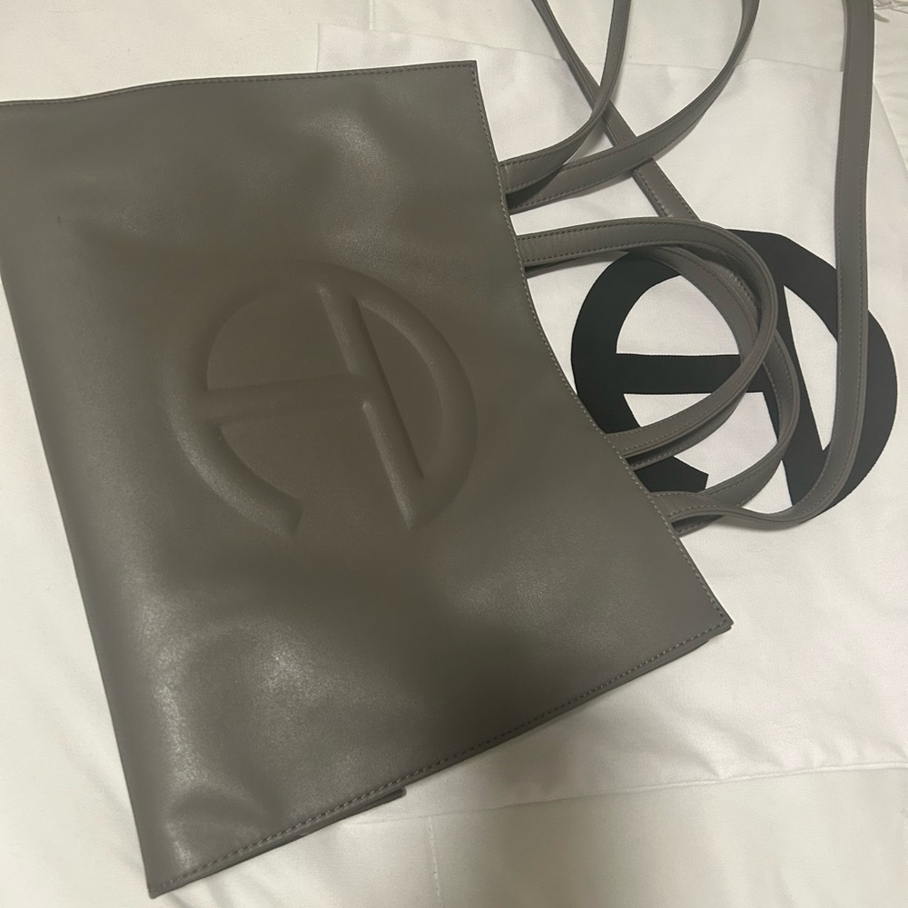 Telfar Gray Tote Bag